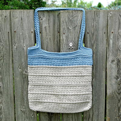 The Elgin Tote Bag and Cup Cozy | AllFreeCrochet.com