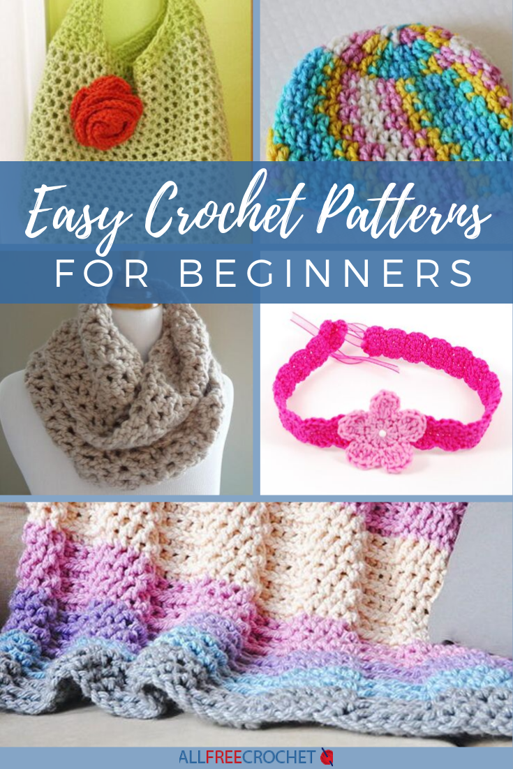 14 Easy Crochet Patterns for Beginners