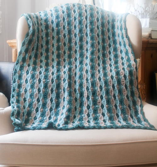 At the Shore Baby Blanket | AllFreeCrochetAfghanPatterns.com