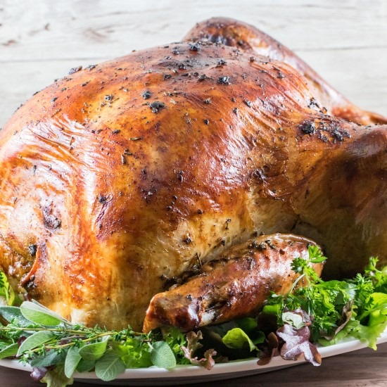 Cheesecloth Herb Butter Turkey Recipe. 