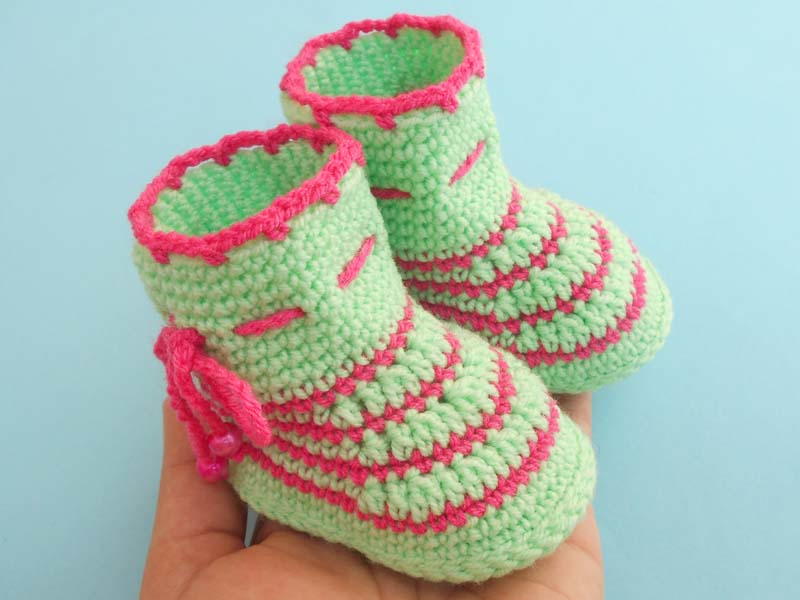 New and easy baby sales booties