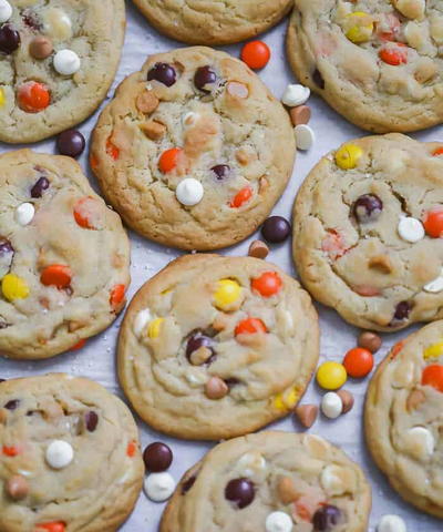 Ultimate Reese’s Pieces Cookies
