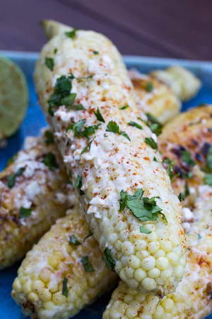 Grilled Mexican Street Corn | RecipeLion.com