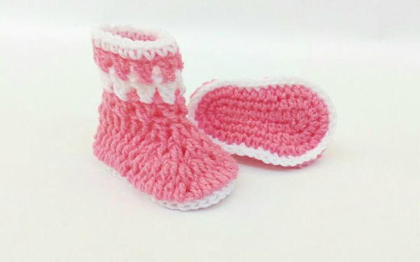 Crochet Baby Booties Pattern Free