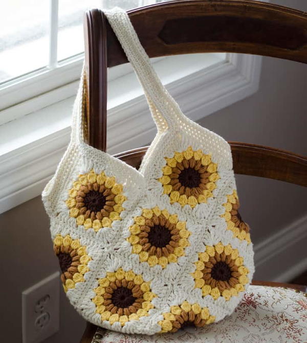 Sweet Summer Sunflower Bag