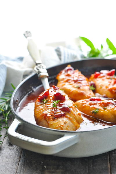 Dump-and-Bake Cranberry Chicken