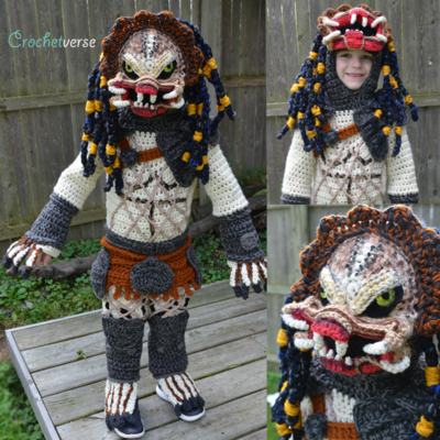 Crochet Predator Costume