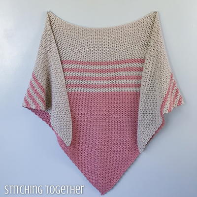 Tela Crochet Triangle Shawl