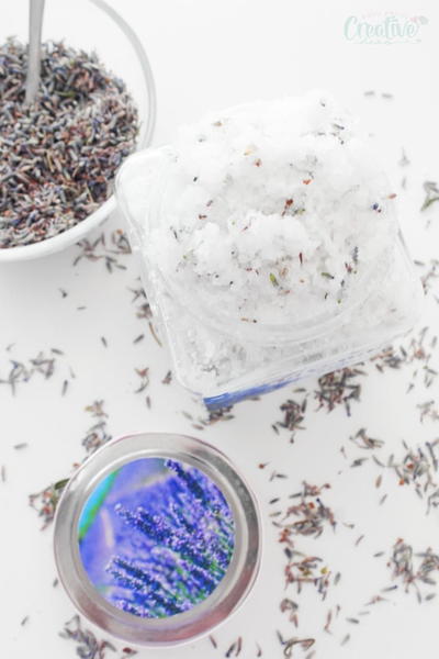 DIY Lavender Body Scrub