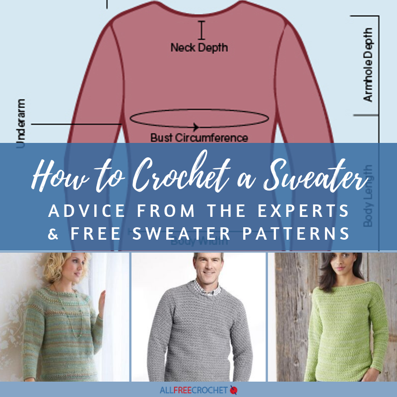 How to Crochet a Sweater (With Advice from Experts