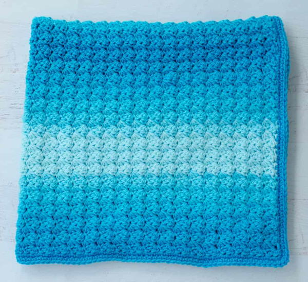 Sedge Stitch Baby Afghan