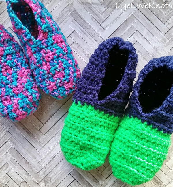 Ravelry: # 113 Children's Mukluk Slippers pattern by Diane Soucy