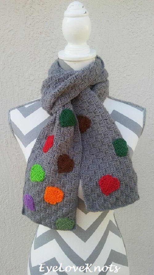 Lightweight C2C Scarf | AllFreeCrochet.com