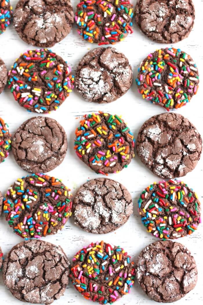 Chocolate Cake Mix Cookies