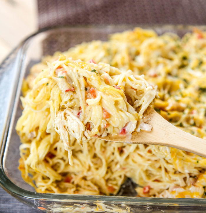 Chicken Spaghetti | FaveSouthernRecipes.com