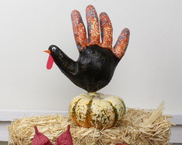 Decoupage Thanksgiving Turkey