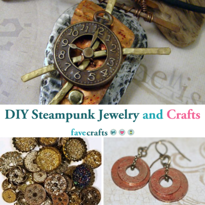 Steampunk earrings diy clearance