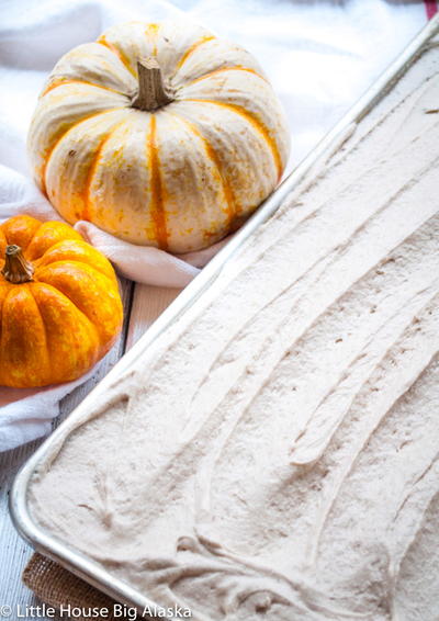 Pumpkin Texas Sheet Cake