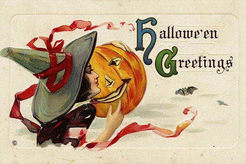 Vintage Halloween Postcards