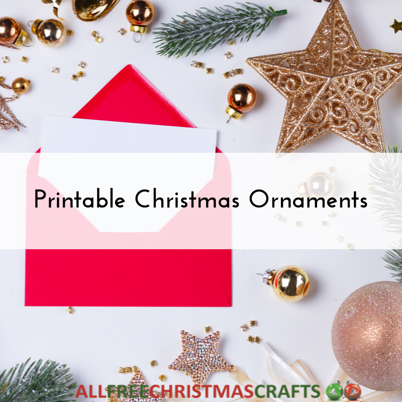 13 Printable Christmas Ornaments | AllFreeChristmasCrafts.com