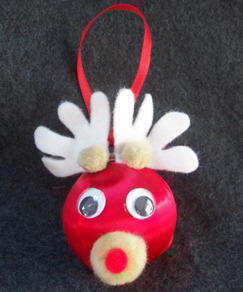 Whimsical Reindeer Ornament