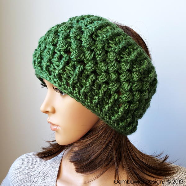 Verna Puff Stitch Ear Warmer