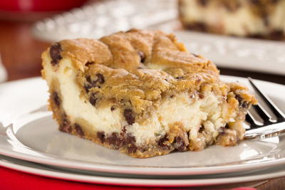 Chocolate Chip Cheesecake Bars