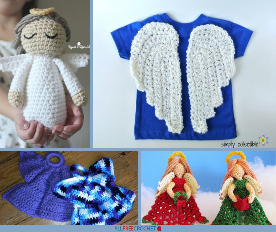 30+ Free Crochet Angel Patterns | AllFreeCrochet.com