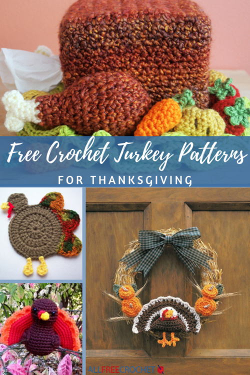 15 Free Crochet Turkey Patterns For Thanksgiving