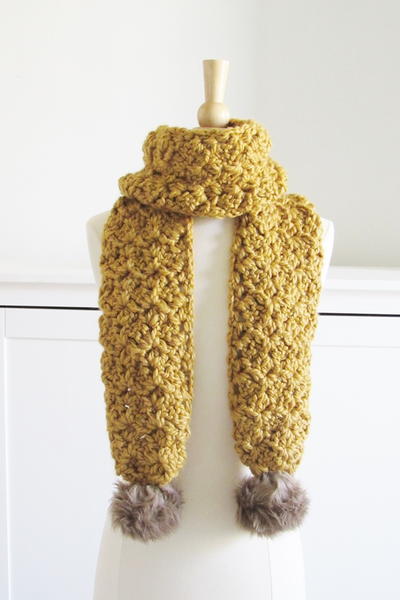 1.5 Hour Chunky Scarf