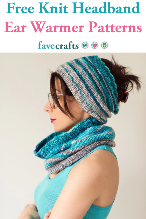 Free knitting patterns for headbands ear warmers