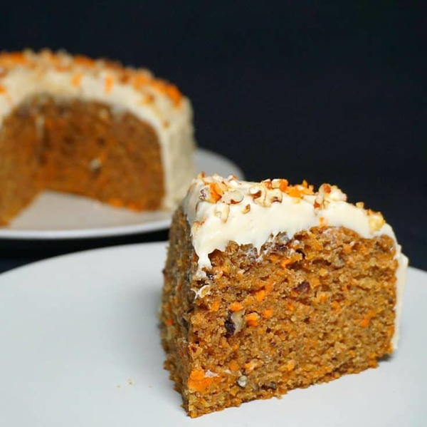 Instant Pot Carrot Cake with Cream Cheese Frosting