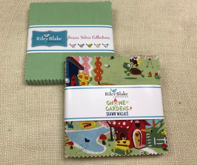 Riley Blake Gnomes and Gardens Fabric Collection