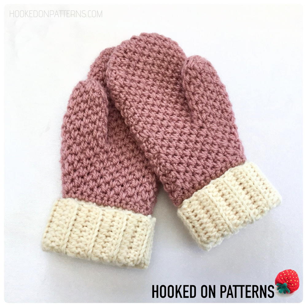 Crochet Scarf and Mittens Combo