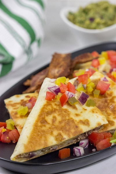 Cheeseburger Quesadillas