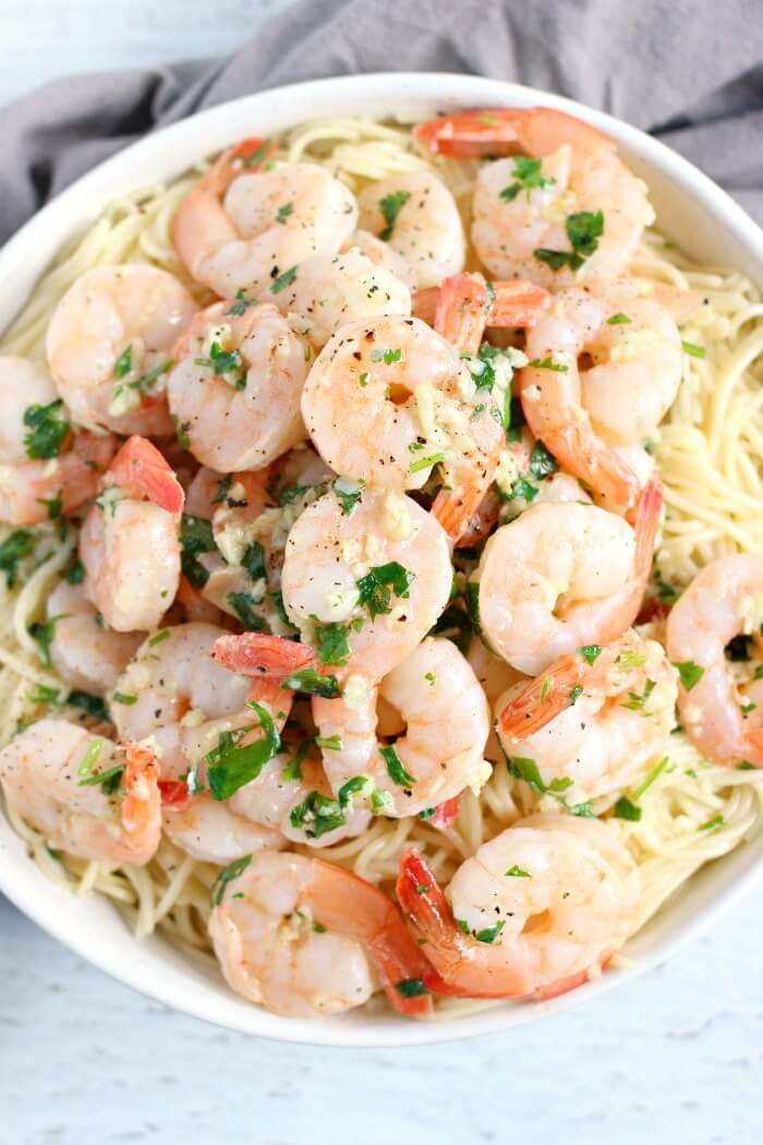 Shrimp Scampi | FaveHealthyRecipes.com