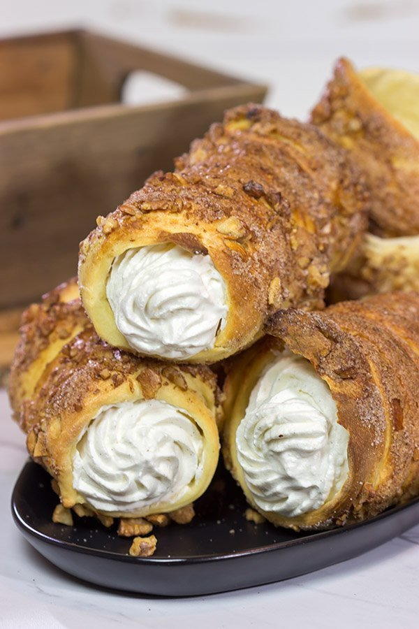 Trdelnik (Czech Cinnamon Sugar Pastry) | TheBestDessertRecipes.com