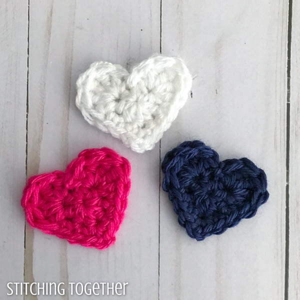 Quick Crochet Hearts