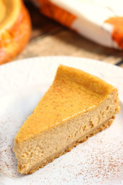 Easy Autumn Pumpkin Cheesecake Recipe