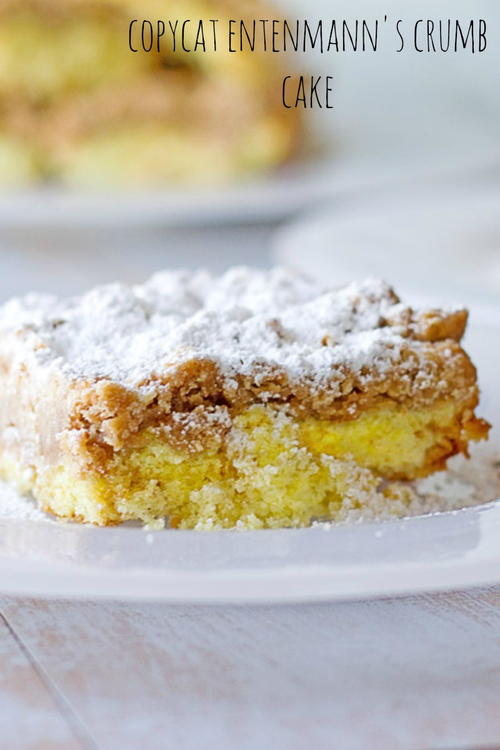 Copycat Entenmann's Crumb Cake Recipe