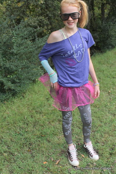 80s Girl Halloween Costume DIY