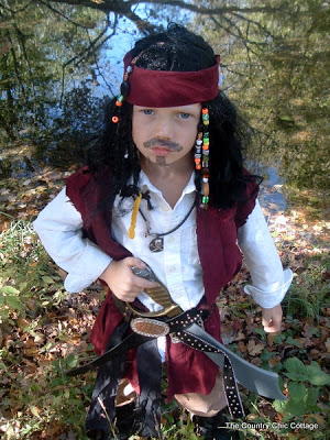 Jack Sparrow DIY Pirate Costume