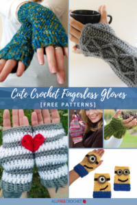 free crochet patterns for texting gloves