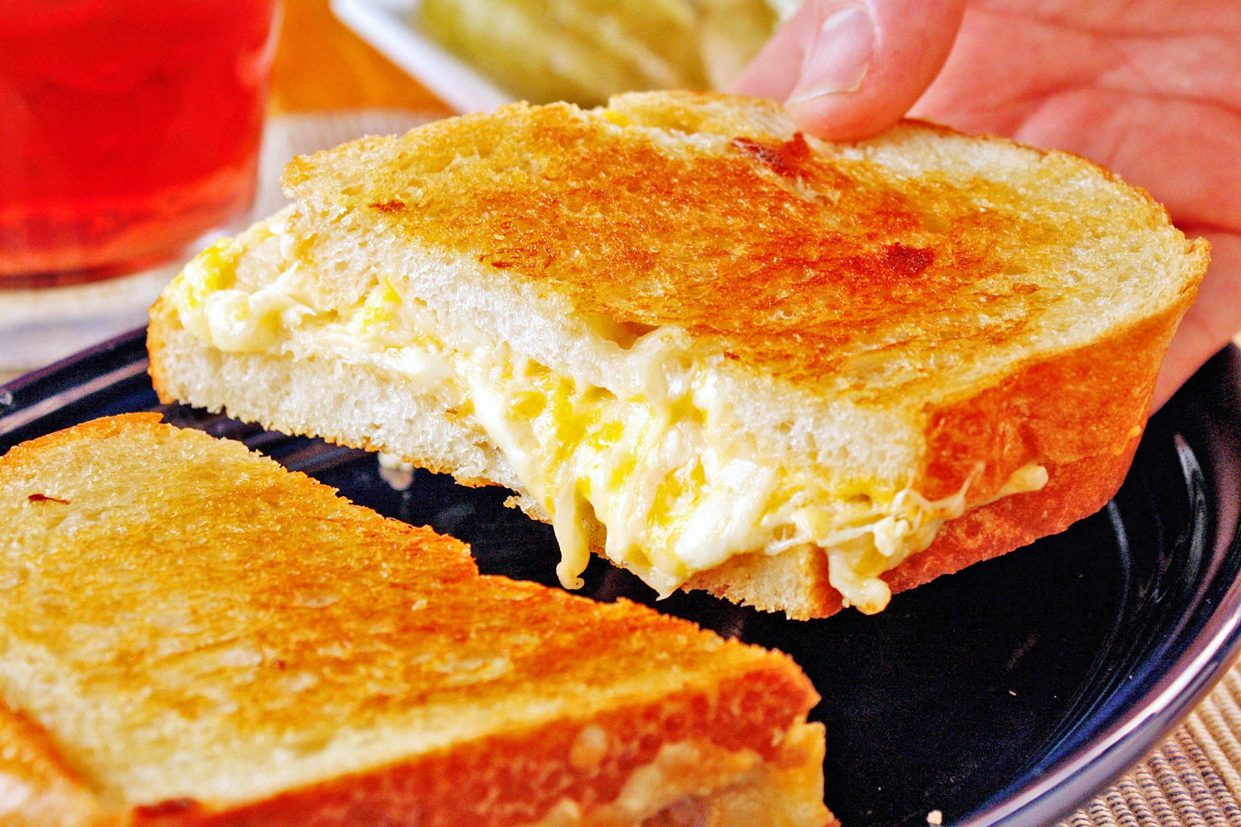 Ultimate Grilled Cheese Sandwich | MrFood.com