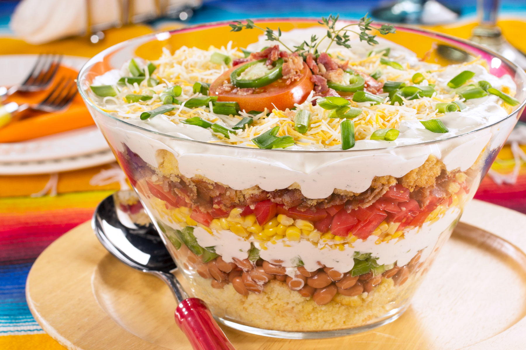 Mexican Corn Bread Salad-image
