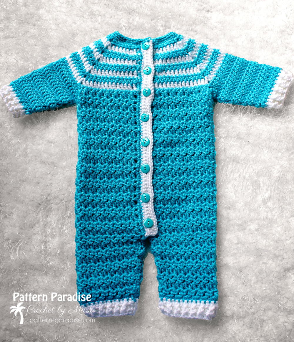 Onesie for Babies | AllFreeCrochet.com