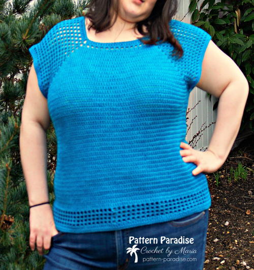 Chelsea Top | AllFreeCrochet.com