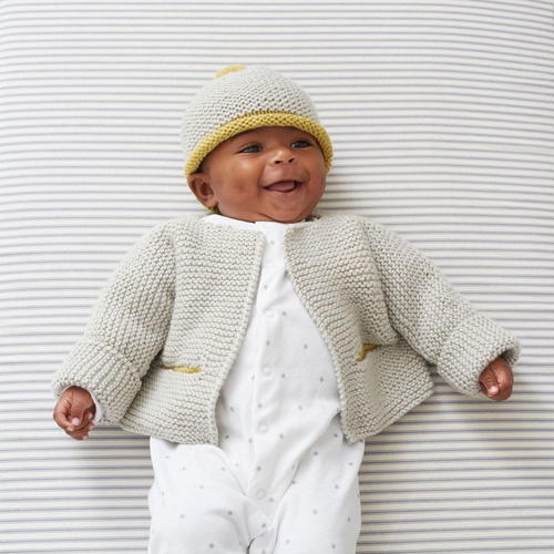 Garter Stitch Jacket And Hat Knitting Pattern For Baby Garter Stitch Jacket And Hat Knitting Pattern For Baby