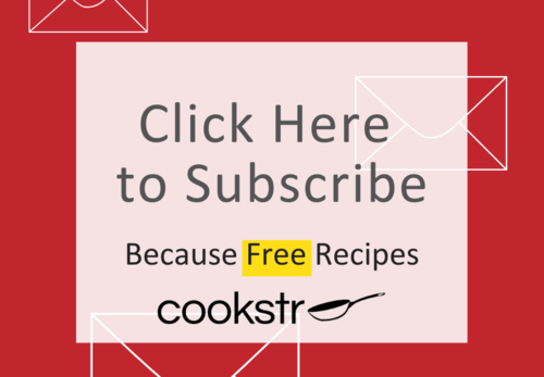Click Here to Subscribe to the Cookstr Newsletter