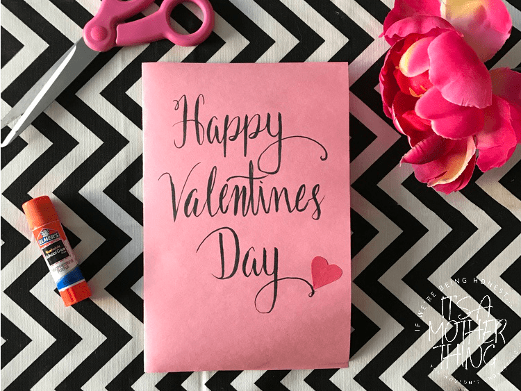 Heart Hands Construction Paper Valentine | AllFreeKidsCrafts.com